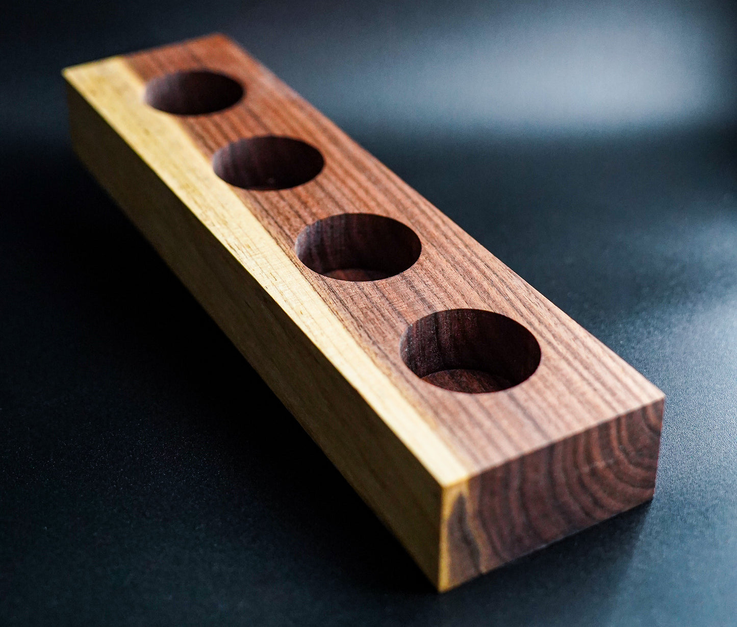 Walnut Candle Holders